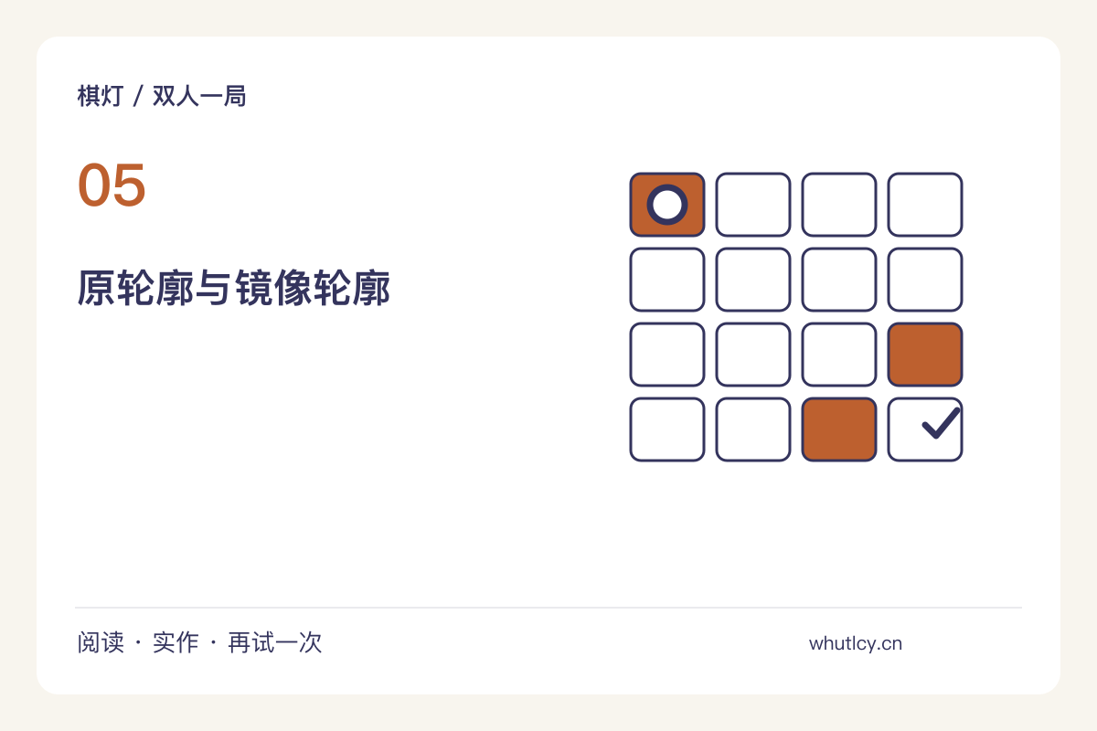镜像拼片：用同一组形状拼出不同轮廓主题图解